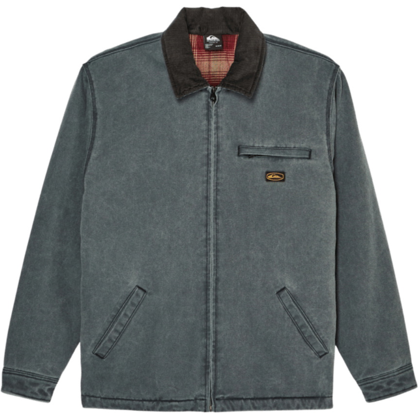 2026 Quiksilver Mens Shaper Padded Work Jacket EQYJK04238 - Black